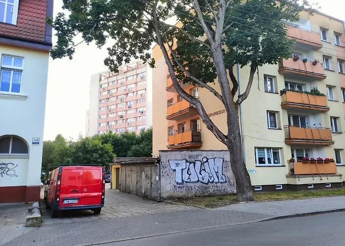 70m2 Przy Parku Zdrojowym, Plaza, Centrum. Apartman